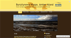 Desktop Screenshot of bursztynowawyspa.pl